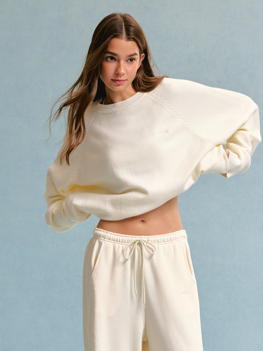 CloudKnit Crew Oversized Sweatshirt